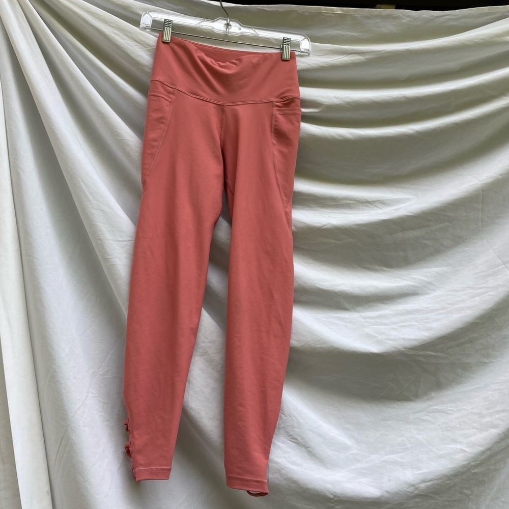 Women's Pink High-Waisted Pants
